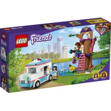 LEGO® Friends Veterinarijos klinikos greitosios pagalbos automobilis 41445